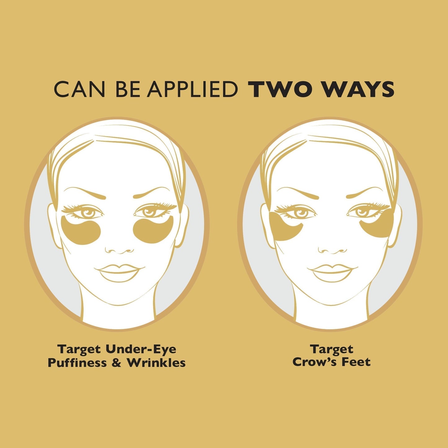 24K Gold Pure Luxury Lift & Firm Hydra-Gel Eye Patches|30 pairs